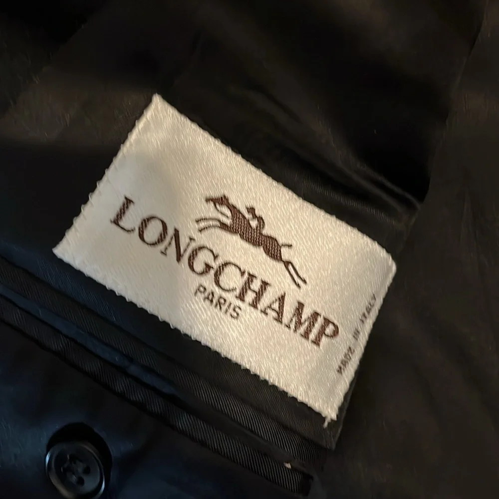 Vintage Longchamp black tuxedo blazer - Picture 4 of 12